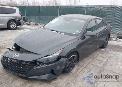 2022 Hyundai Elantra Sel from USA, damaged, VIN 5NPLM4AG4NH072012